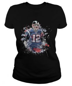 Tom Brady Player Football Art  Classic Ladies
