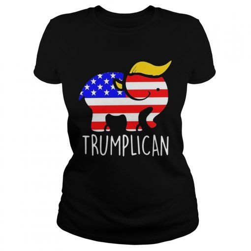 Trumplican Elephant Trump 2020  Classic Ladies