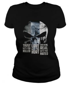 Trust Gets You Killed Love Gets You Hurt And Being Real Gets You Hated Johnny Cash  Classic Ladies