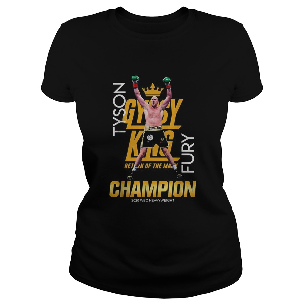 Tyson Fury Gypsy King Return Of The Mack Champion Classic Ladies