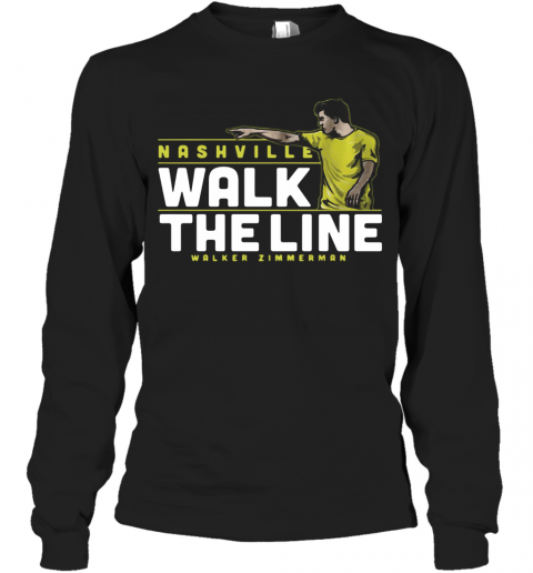 Walker Zimmerman Nashville T-Shirt Long Sleeved T-shirt 