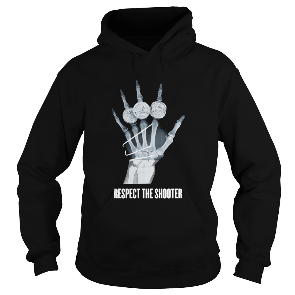 Warriors Stephen Curry broken hand xray respect the shooter Hoodie