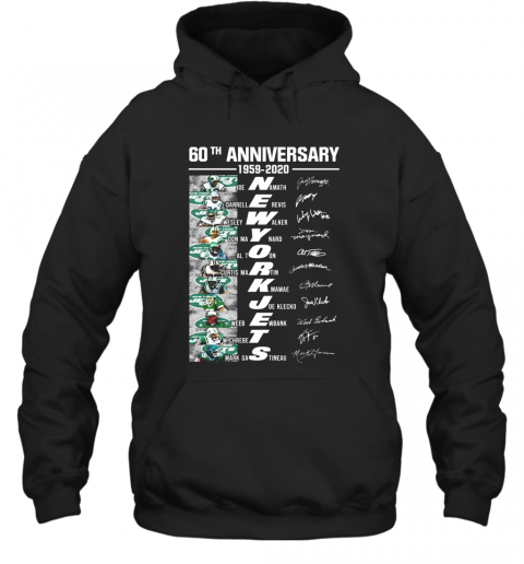 60Th Anniversary 1959 2020 New York Jets T-Shirt Unisex Hoodie