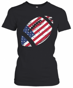American Football 4Th July American Flag Patriotic T-Shirt Classic Women's T-shirt
