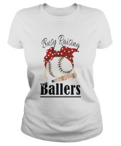 Baseball busy raising ballers bow  Classic Ladies