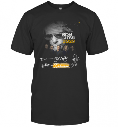 Bon Jovi 2020 Signature To Kelvin T-Shirt