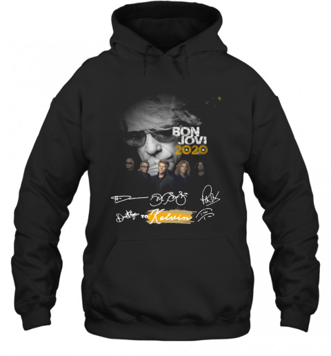 Bon Jovi 2020 Signature To Kelvin T-Shirt Unisex Hoodie