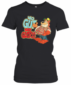 Brophey Wolf No Gut No Glory T-Shirt Classic Women's T-shirt