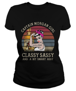 Captain Morgan Girl Classy Sassy And A Bit Smart Assy Vintage  Classic Ladies