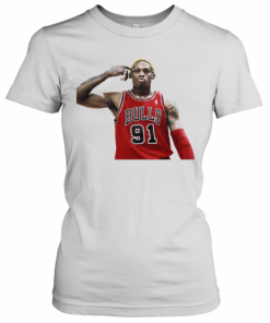 Dennis Rodman Bulls 91 T-Shirt Classic Women's T-shirt