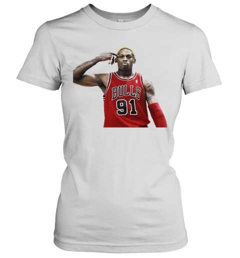 Dennis Rodman Bulls 91 T-Shirt Classic Women's T-shirt