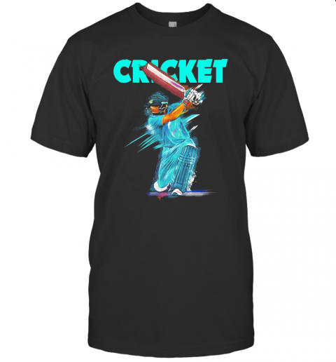 Fans Jersey Indian Cricket Team Touchdown T-Shirt