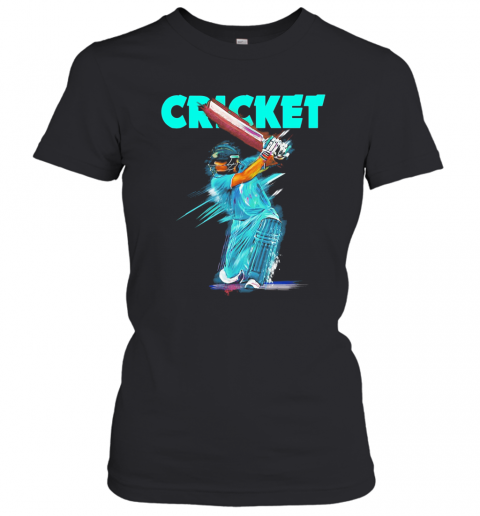 Fans Jersey Indian Cricket Team Touchdown T-Shirt Classic Women's T-shirt