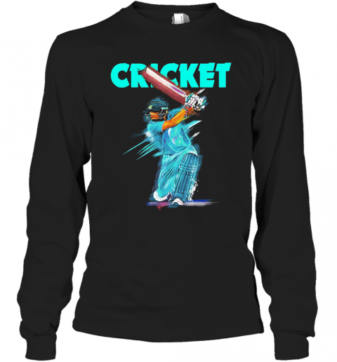 Fans Jersey Indian Cricket Team Touchdown T-Shirt Long Sleeved T-shirt