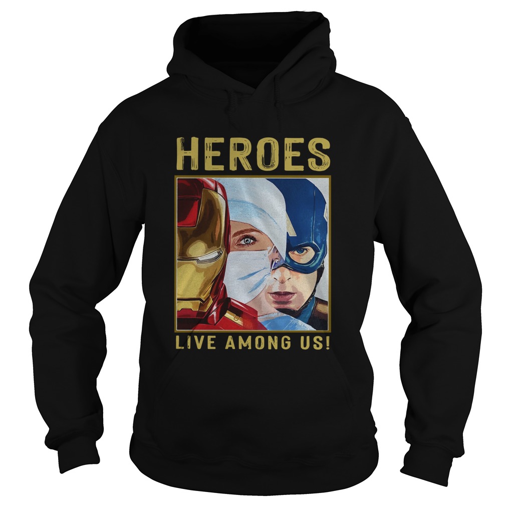 Firefighter Heroes Live among US Hoodie