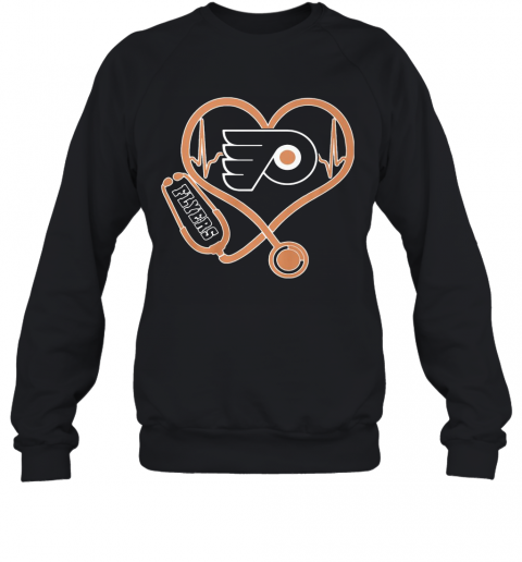 Heart Nurse Flyers T-Shirt Unisex Sweatshirt