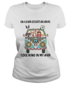Hippie Girl Dogs On A Dark Desert Highway Cool Wind In My Hair  Classic Ladies