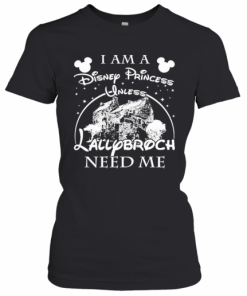 I Am A Disney Princess Unless Lallybroch Need Me Stars T-Shirt Classic Women's T-shirt
