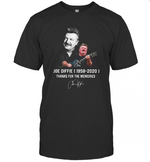 Joe Diffie 1958 2020 Thank For The Memories T-Shirt