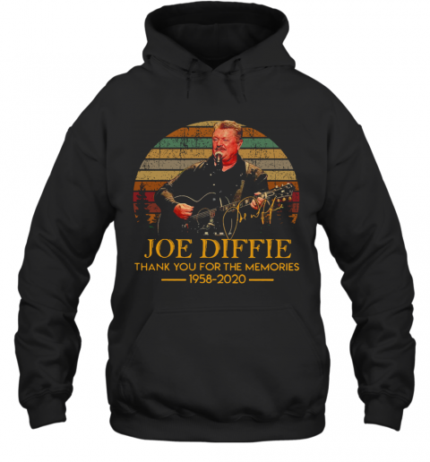 Joe Diffie Thank You For The Memories 1958 2020 Vintage T-Shirt Unisex Hoodie