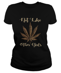 Leopard Cannabis Weed Not Like Other Girl  Classic Ladies