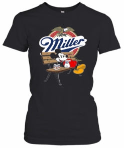 Mickey Mouse Drink Miller Beer T-Shirt Classic Women's T-shirt