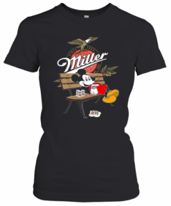 Mickey Mouse Drink Miller Beer T-Shirt Classic Women's T-shirt