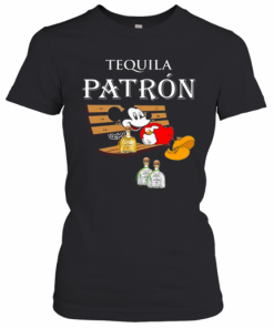 Mickey Mouse Drink Tequila Patron T-Shirt Classic Women's T-shirt