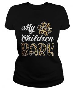 My Children Bark Paw Leopard  Classic Ladies