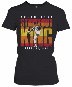 Nolan Ryan Strike Out King T-Shirt Classic Women's T-shirt