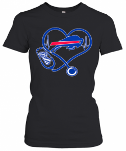 Nurse Heart Buffalo Bills T-Shirt Classic Women's T-shirt