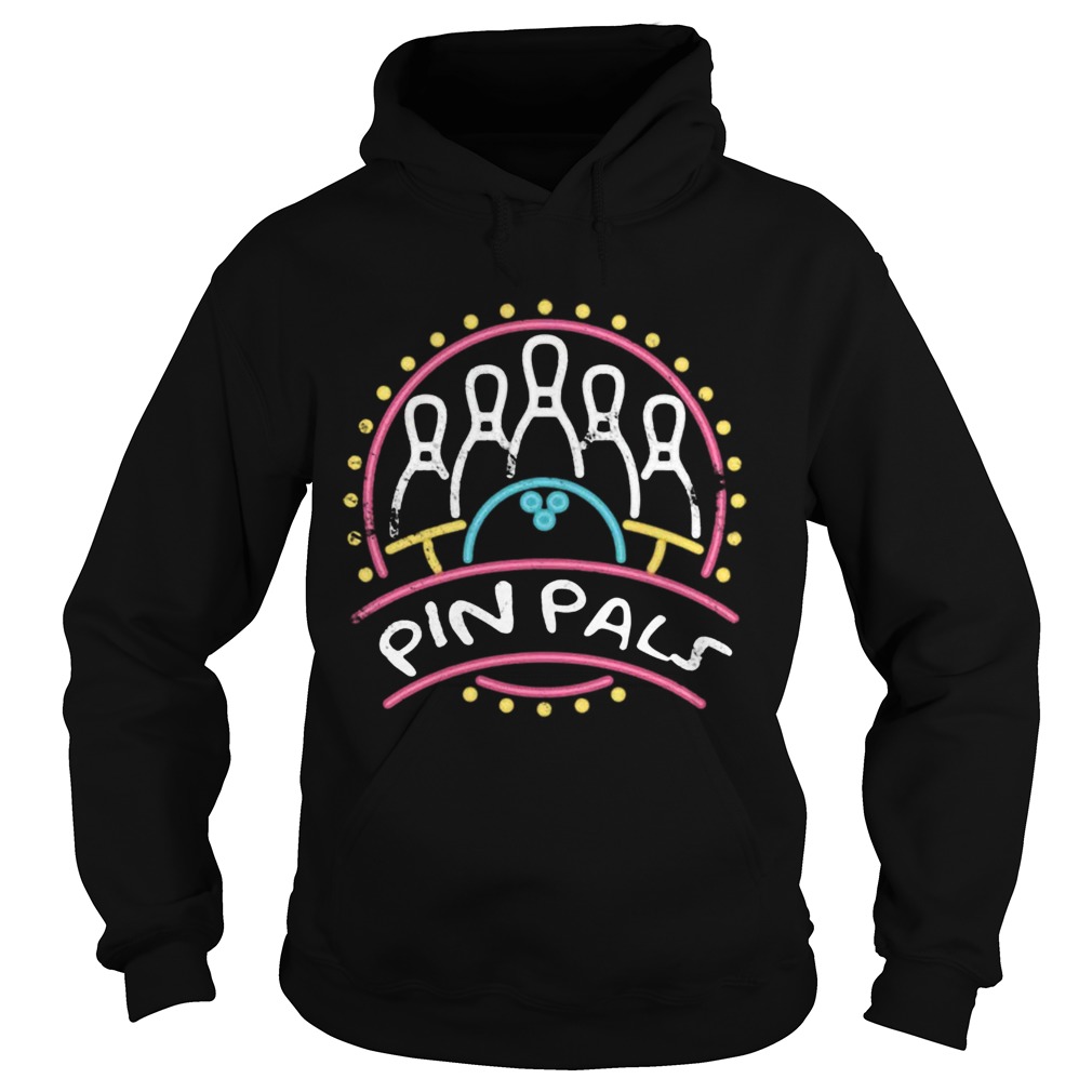 Pin Pals SIMPSONS Bowling Team Distressed Hoodie