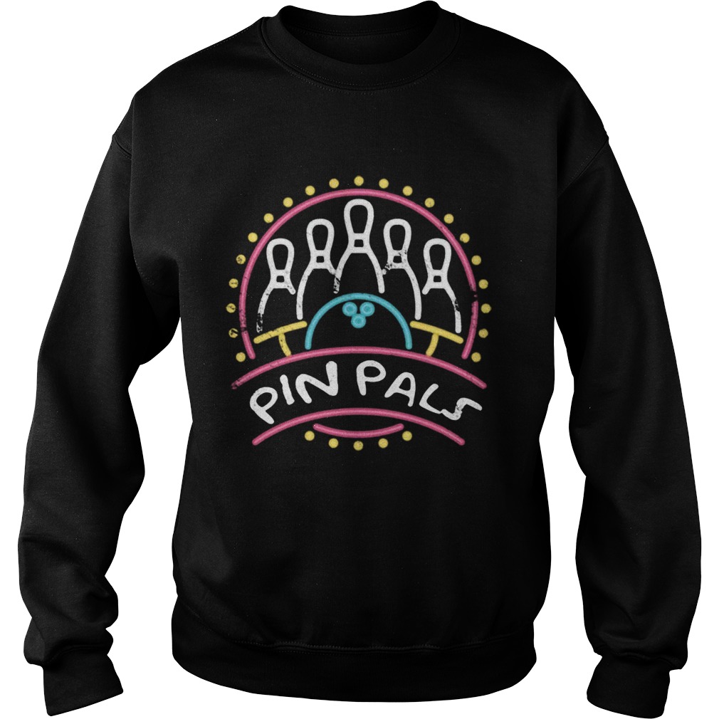 Pin Pals SIMPSONS Bowling Team Distressed Sweatshirt