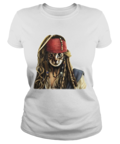 Pirates Jack Sparrow Cat  Classic Ladies