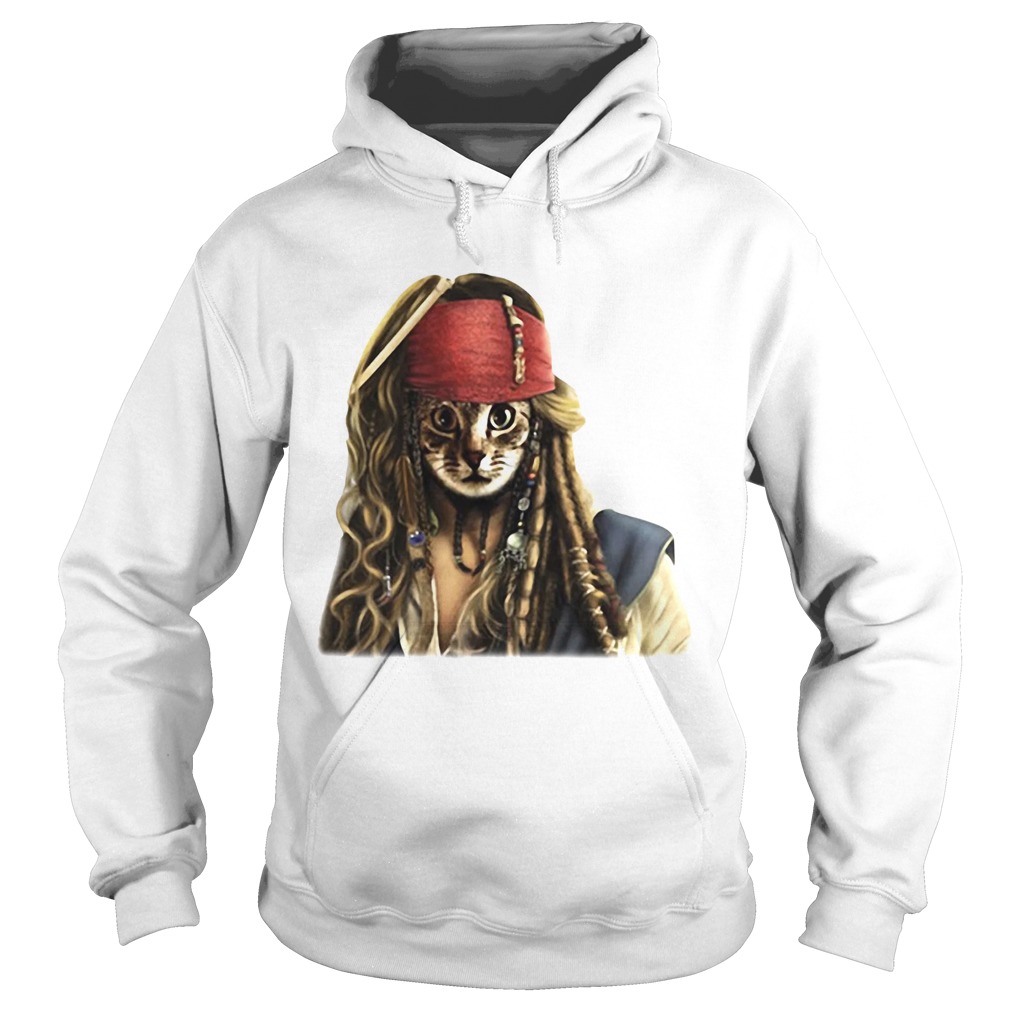 Pirates Jack Sparrow Cat Hoodie