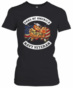 Popeye Sailor Man Son Of American Flag Navy Veteran T-Shirt Classic Women's T-shirt