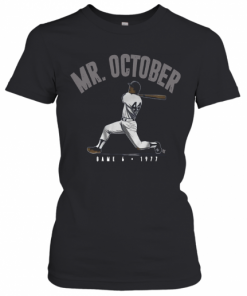 Reggie Jackson Mr October T-Shirt Classic Women's T-shirt