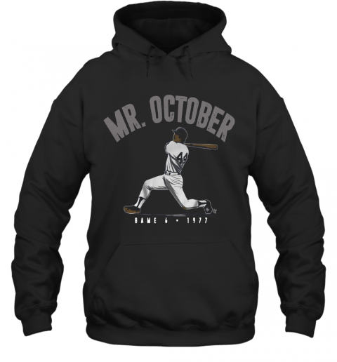 Reggie Jackson Mr October T-Shirt Unisex Hoodie
