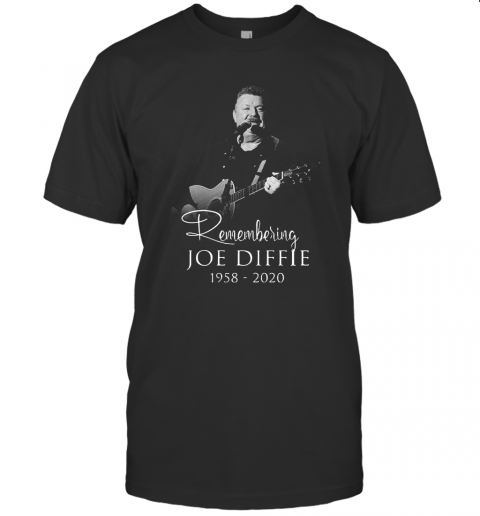 Remembering Joe Diffie 1958 – 2020 Signature T-Shirt