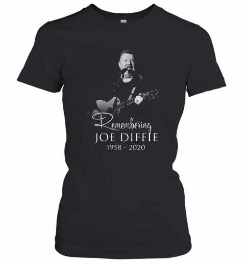 Remembering Joe Diffie 1958 – 2020 Signature T-Shirt Classic Women's T-shirt