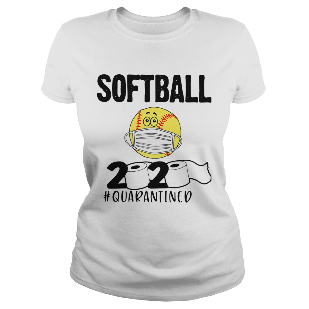 Softball 2020 Toilet Paper Quarantine Classic Ladies