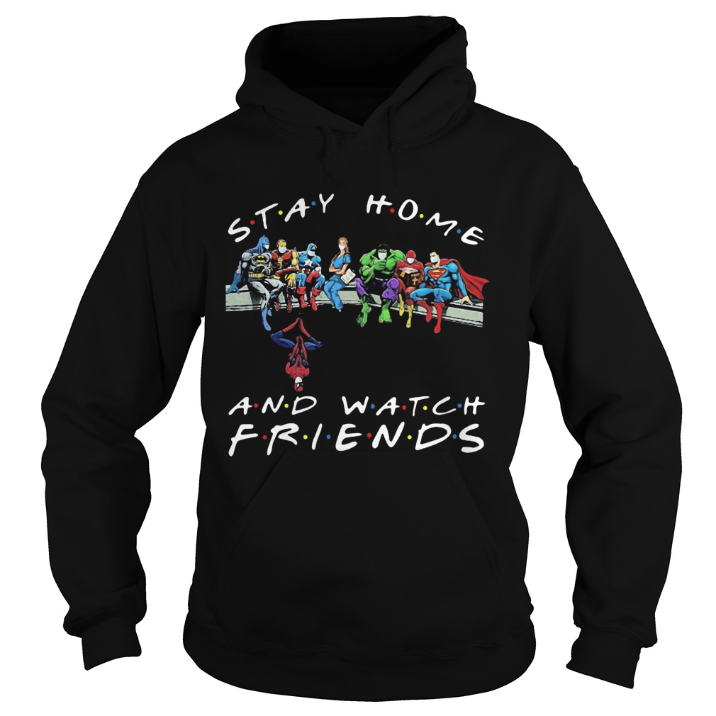 Stay home and watch the Simpsons on the sofa Hoodie