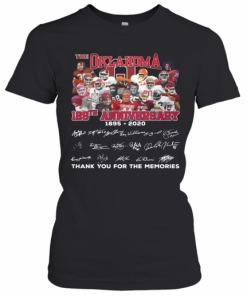 The Oklahoma 125Th Anniversary 1895 2020 Signature T-Shirt Classic Women's T-shirt
