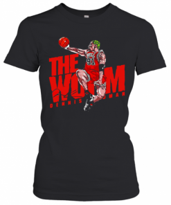 The Wom 91 Dennis Rodman Chicago Bulls Signature T-Shirt Classic Women's T-shirt