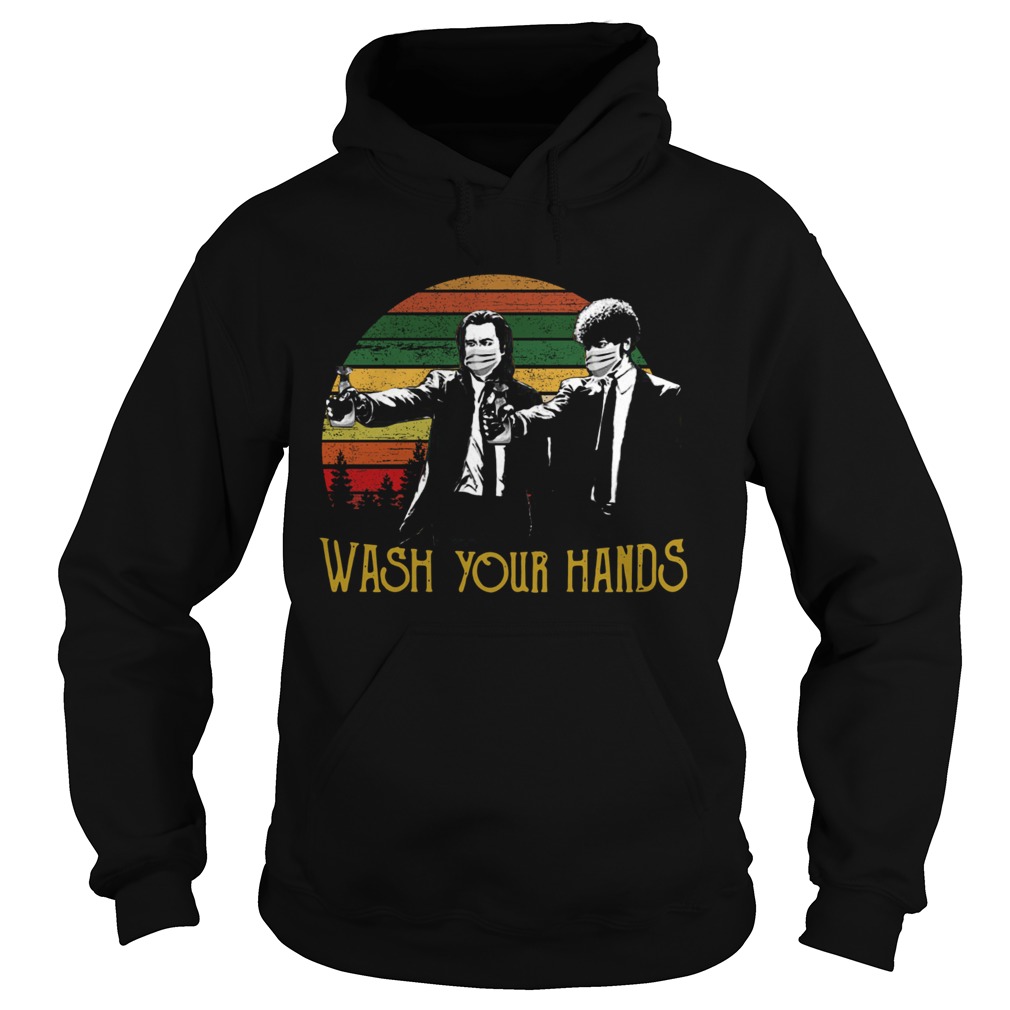 Vintage Pulp Fiction Wash Your Hands Hoodie