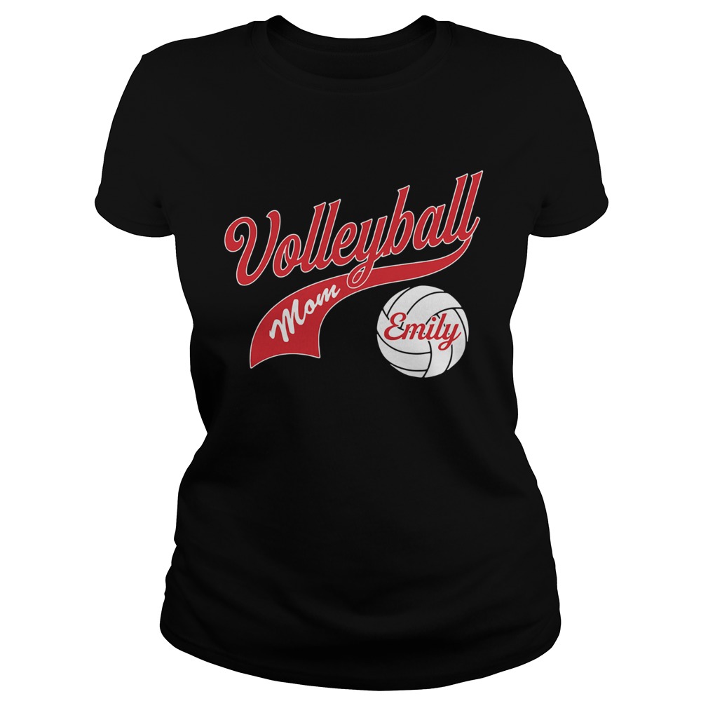 Volleyball mom emily Classic Ladies