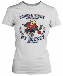 Washington Capitals Corona Virus Ruined My Hockey Season T-Shirt Classic Women's T-shirt