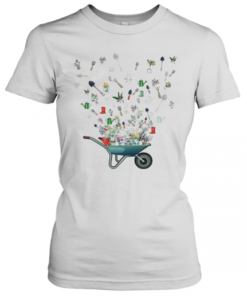 Wheelbarrow Garden Flying T-Shirt Classic Women's T-shirt