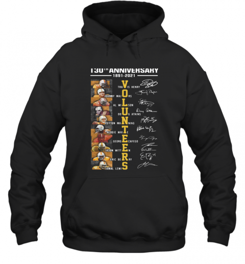 130Th Anniversary 1891 2021 Travis Henry Johnny Majors T-Shirt Unisex Hoodie