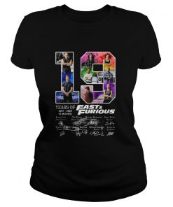 19 years of 2001 2020 10 movies fast and furious car signatures  Classic Ladies